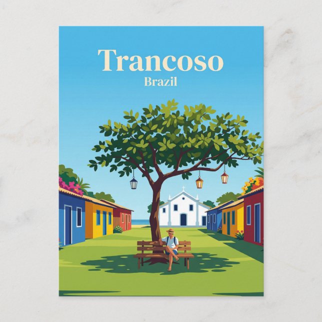 Postal Trancoso Brasil (Anverso)