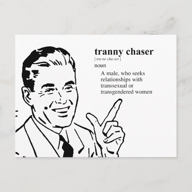 POSTAL TRANNY CHASER (Anverso)
