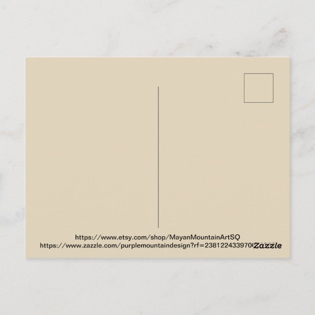 Postal Tranquilidad (Reverso)