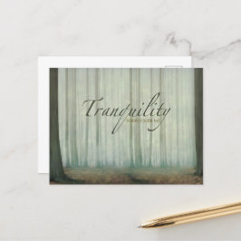 Postal "Tranquilidad me rodea" Motivación Afirmación