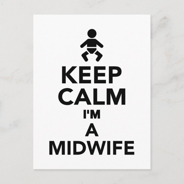 Postal Tranquilidad, soy partera (Anverso)