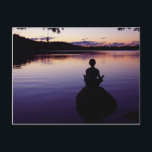 Postal Tranquilidad Zen tranquilidad yoga tranquilidad me<br><div class="desc">Tranquilidad zen quietud de yoga meditación naturaleza por amor curador</div>