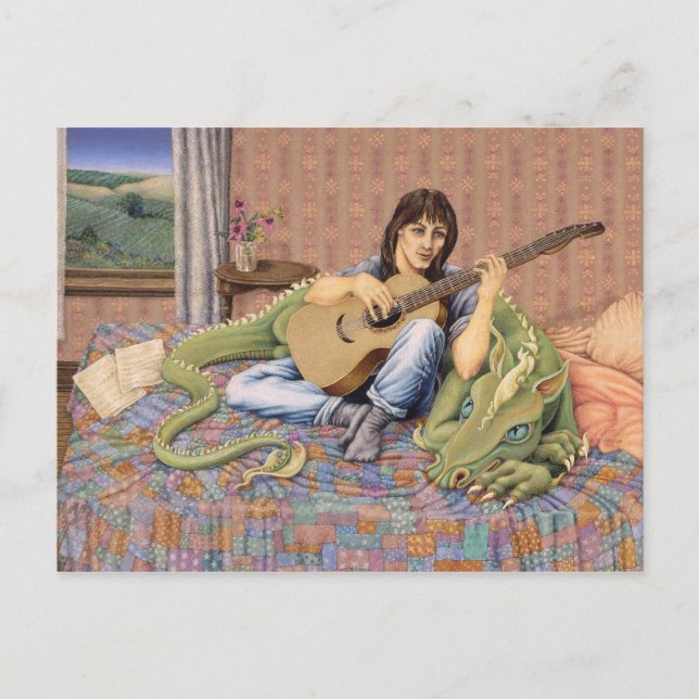 Postal Tranquilizar a la bestia (Anverso)