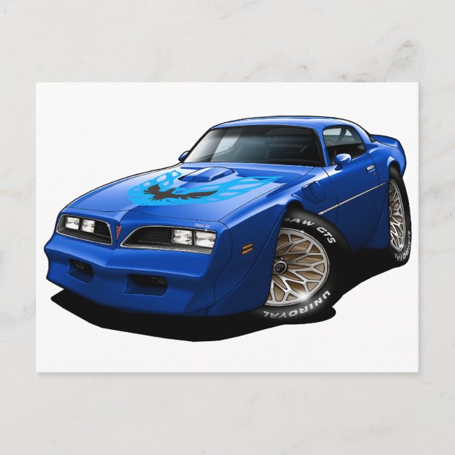Postal Trans Am Blue 1977-78 (Anverso)