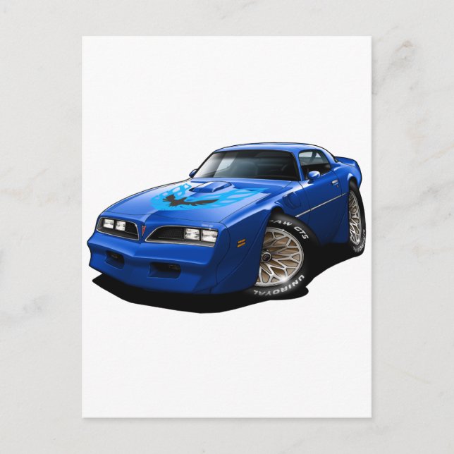 Postal Trans Am Blue 1977-78 (Anverso)