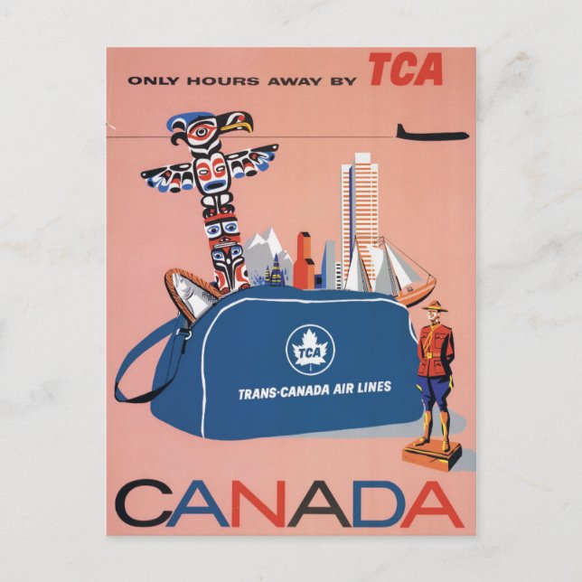 Postal Trans-Canada Air Lines (Anverso)
