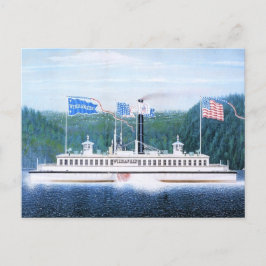 Postal Transbordador de vapor Wiehawken 1868