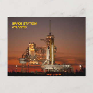 Postal Transbordador espacial Atlantis