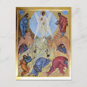 Postal Transfiguración de Cristo