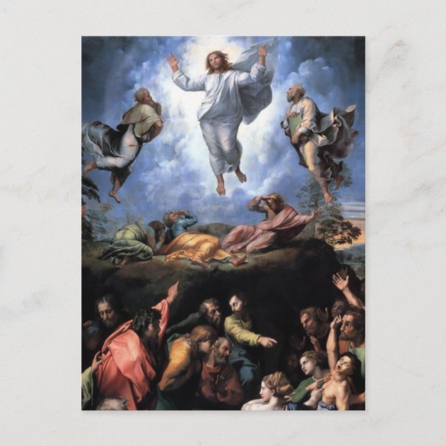POSTAL TRANSFIGURACIÓN DE JESÚS (Anverso)