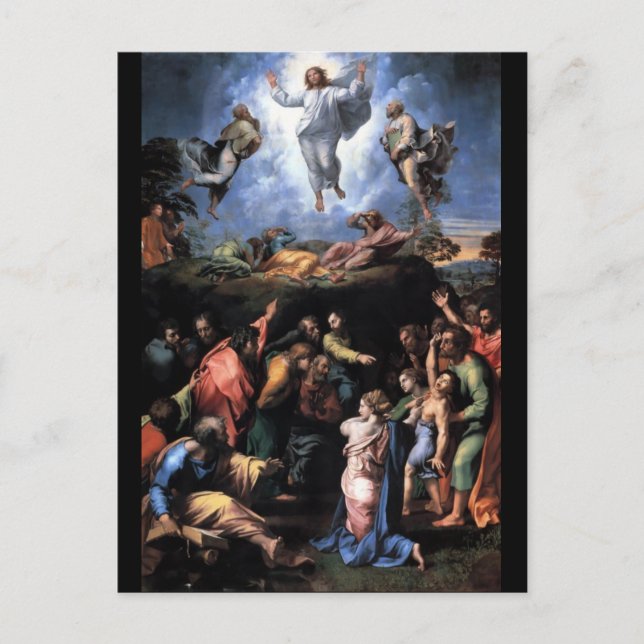 POSTAL TRANSFIGURACIÓN DE JESÚS (Anverso)