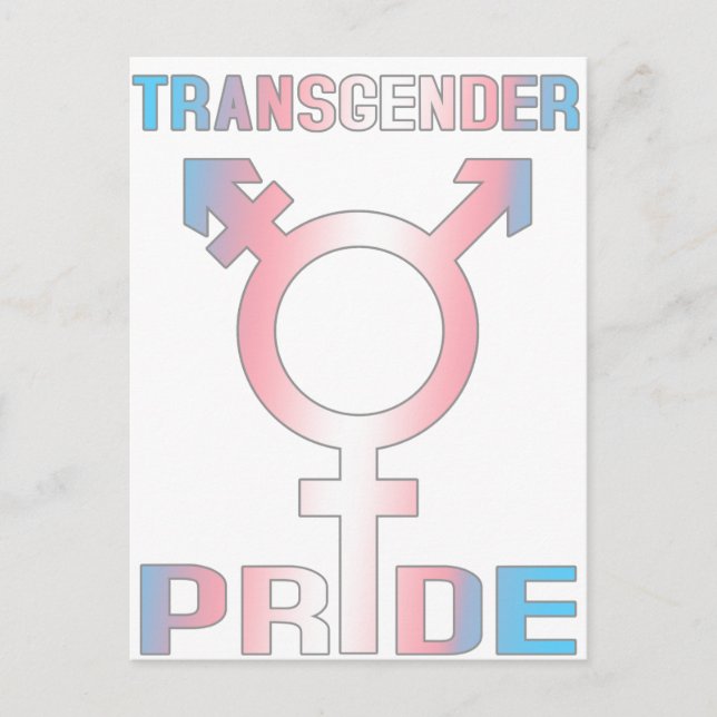 Postal Transgender Pride (Anverso)
