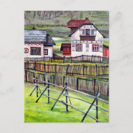 Postal Transilvania, Rumania, pintorescos paisajes