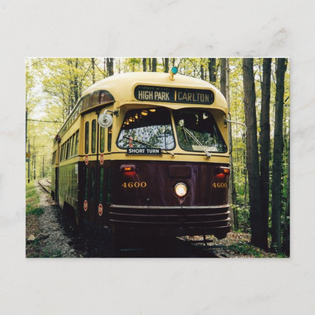 Postal Transit Toronto Postcard 001 - Bosque PCC (Anverso)