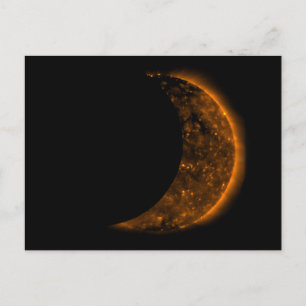 Postal Tránsito de eclipse solar