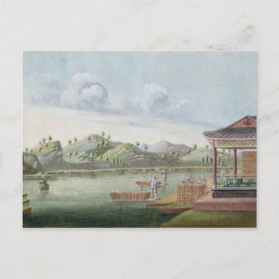 Postal Transporte de cajas de té (con papel)