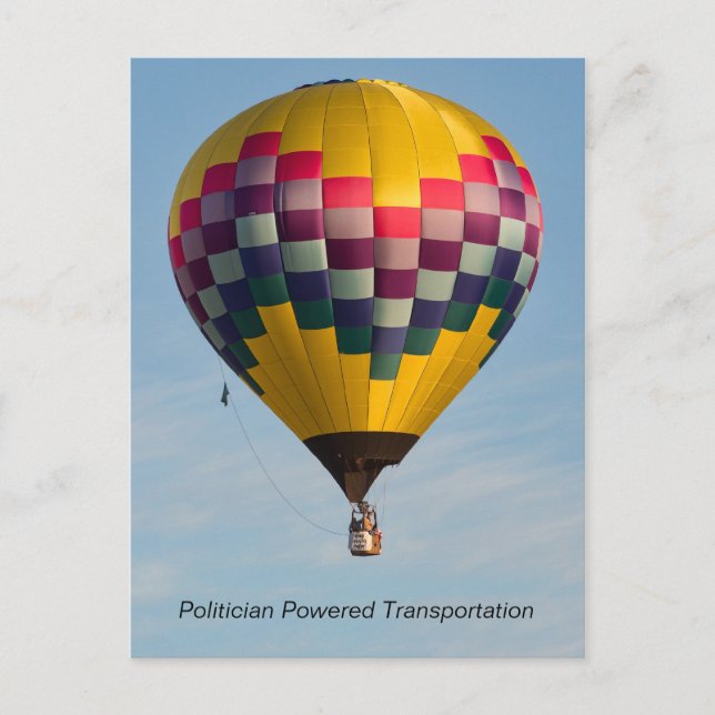 POSTAL TRANSPORTE POLÍTICO (Anverso)