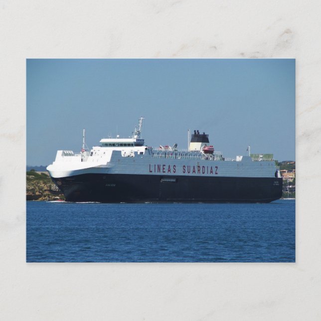 Postal Transportista de coches Galicia (Anverso)