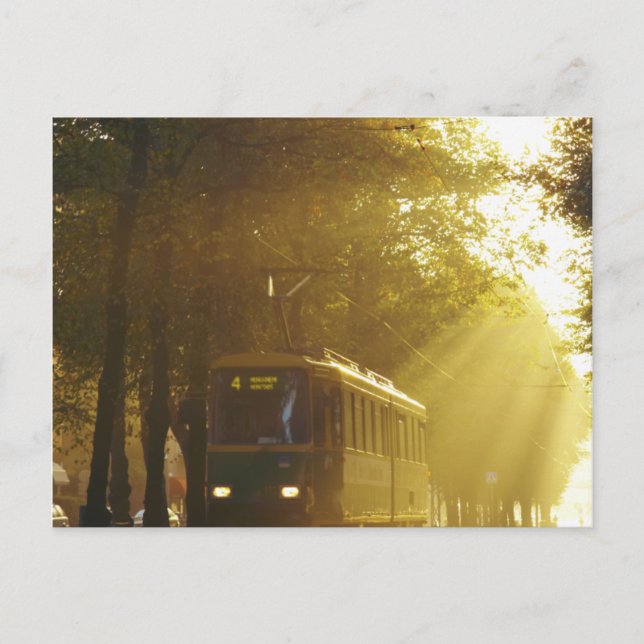 Postal Tranvía (Anverso)