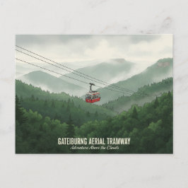 Postal Tranvía Aéreo de Gatlinburg Tennessee