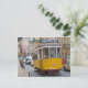 Postal Tranvía clásico en Lisboa, Portugal. (Anverso de pie)