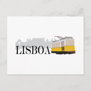 Postal Tranvía de Lisboa