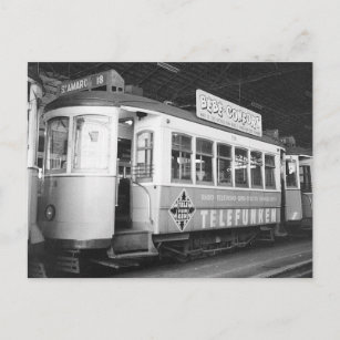 Postal Tranvía de Lisboa Portugal 1969
