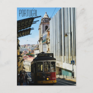 Postal Tranvía de Portugal