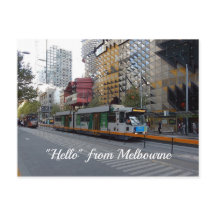 Tranvía de Postcard Melbourne