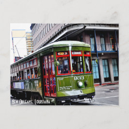 Postal Tranvía de St. Charles en Nueva Orleans, LA