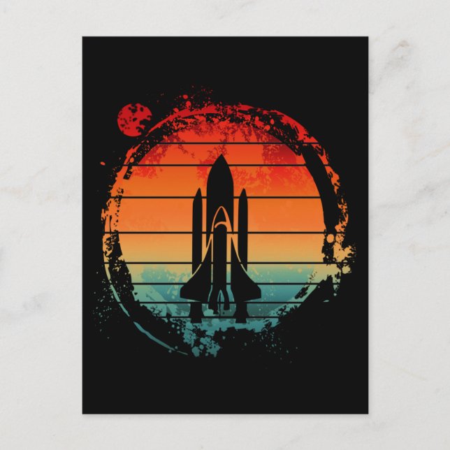 POSTAL TRANVÍA ESPACIAL VINTAGE (Anverso)