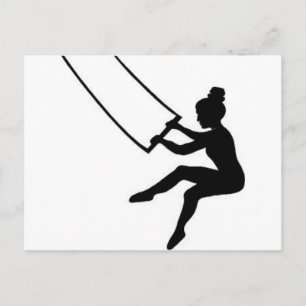 Postal trapeze_artista