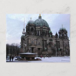 Postal Tras la ventisca