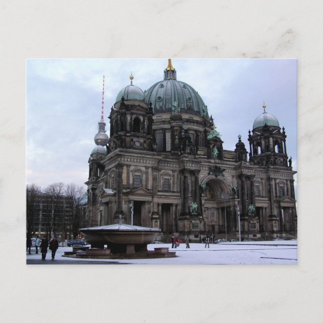 Postal Tras la ventisca (Anverso)