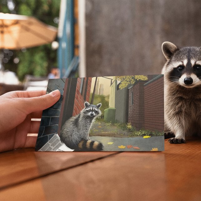 Postal Trash Panda Toma Una Decisión (Subido por el creador)