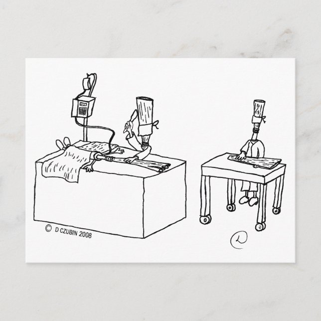 Postal Trasplante de Red (Anverso)