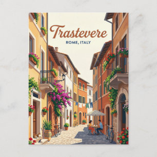 Postal Trastevere Italia