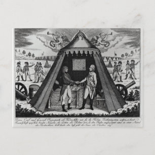 Postal Tratado de Campo Formio, 18 de octubre de 1797