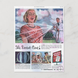 Postal Tratamiento de tela venosa levemente ofensivo