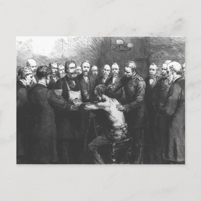 Postal Tratamiento del Dr. Koch para el consumo (Anverso)