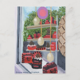 Postal Tratamientos de chocolate de FRANCIA