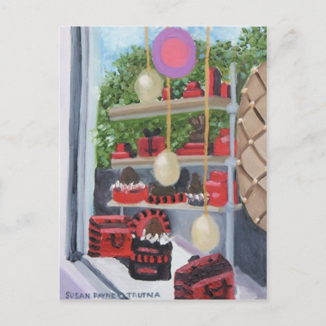 Postal Tratamientos de chocolate de FRANCIA (Anverso)