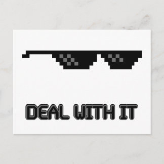 Postal Trate Con Gafas De Sol