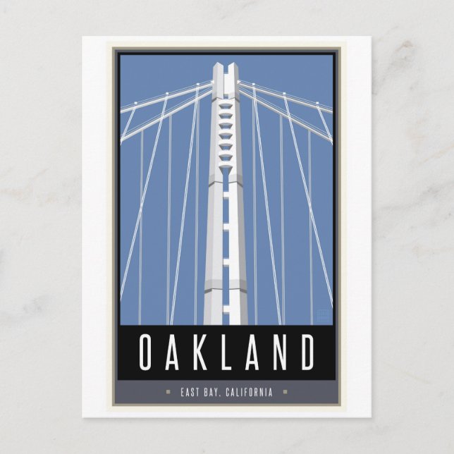 Postal Travel Oakland (Anverso)
