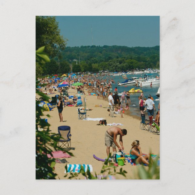 Postal Traverse City Beach (Anverso)