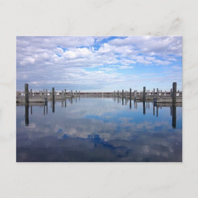 Postal Traverse City Clinch Park Marina Postcard (Anverso)
