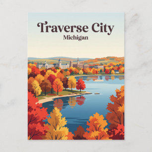 Postal Traverse City, Michigan, EE. UU.