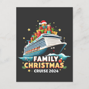 Postal Travesía de Navidades familiares de crucero 2024