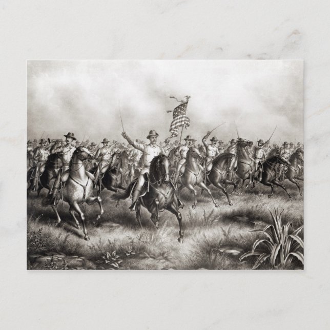 Postal Travesías en masa: Coronel Theodore Roosevelt (Anverso)