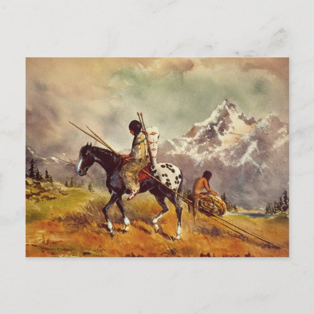 Postal TRAVOIS de SHARON SHARPE (Anverso)